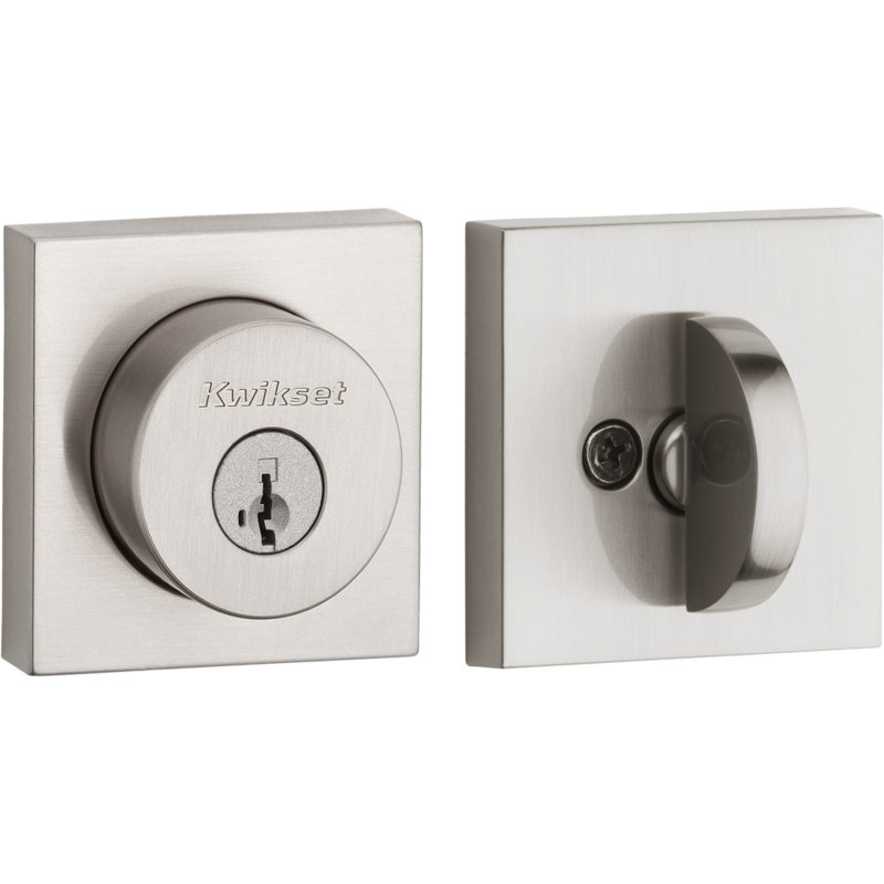One Sided Deadbolt, Satin Nickel