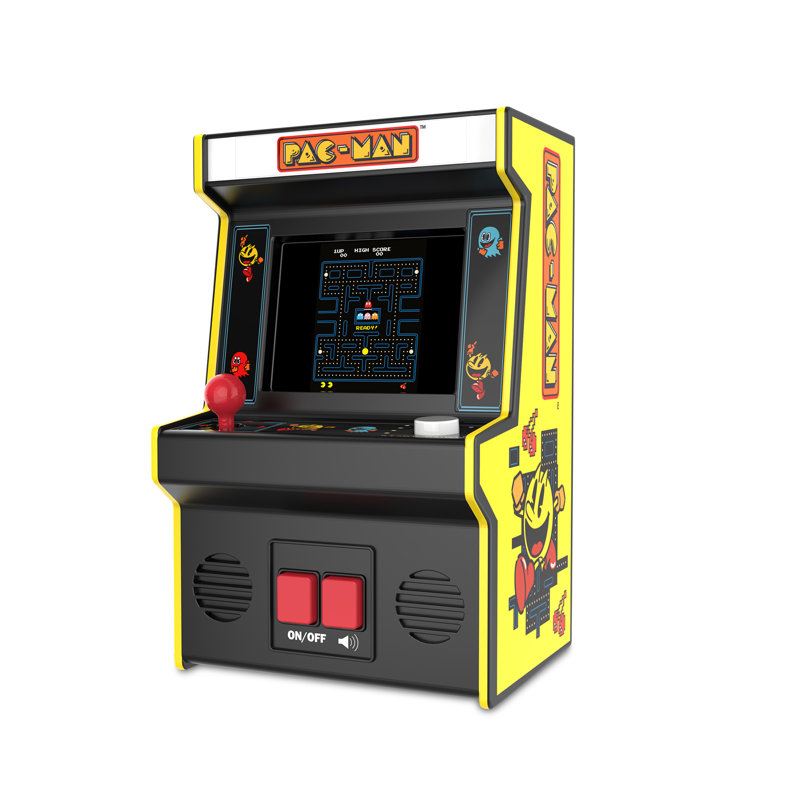 Basic Fun - Mini Classic Pac-Man Handheld Arcade Machine