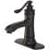 Single-Hole Single-handle Bathroom Faucet with Drain Assembly
