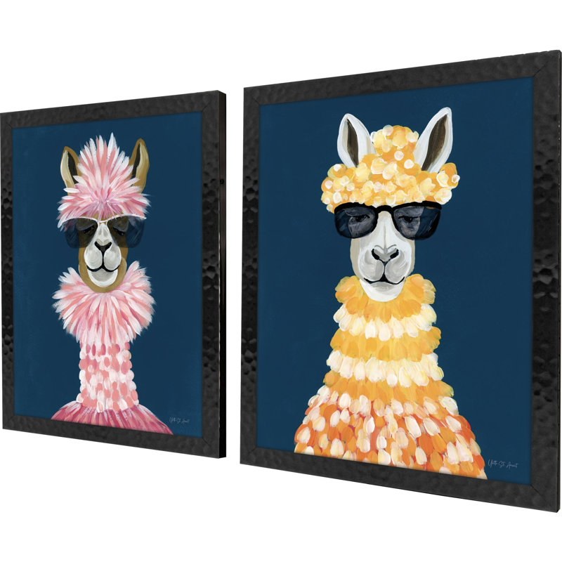 Miami Alpaca Framed Art