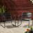 Backyard & Patio Essential: Chair In Matte Black Iron, 24.9"D X 26.65"W, 13.53 Lb Iron For Relaxing Patio, 26.65 In. Width,