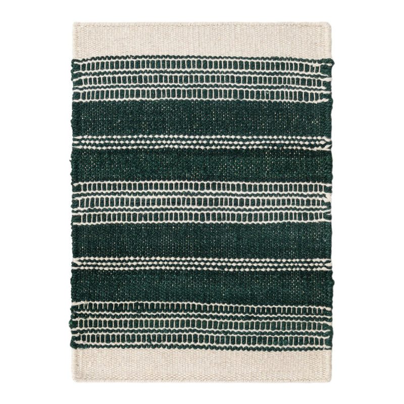 Lariat Rug-Hunter Green, Rectangle 2'2" x 3'1"