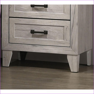 Table de chevet 2 tiroirs Contemporary