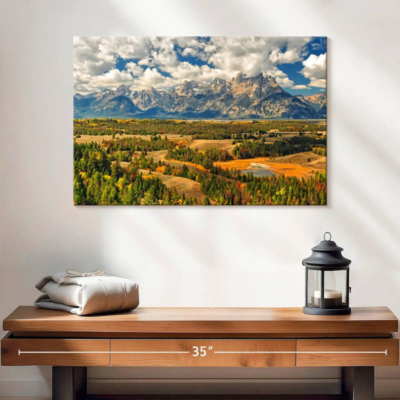 Jackson Hole In Autumn, H 16 po x l 24 po