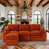Burnt Orange Corduroy