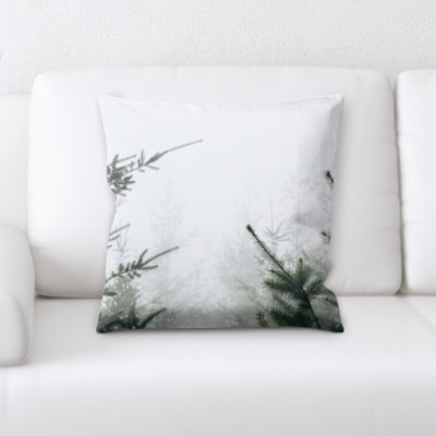 Winter Feeling Throw Pillow
