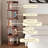 Brown Modern  Manufactured Wood Standard Bookcase