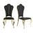 Mery 19'' H Modern Faux Leather Upholstered Dining Side Chair with Stainless Steel Legs-484681227-484681225