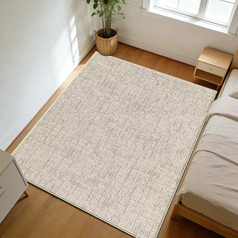 Large Soft Washable Oriental Traditional Bedroom Antique Farmhouse Carpet - Indoor Floor Decoration Carpet - Beige