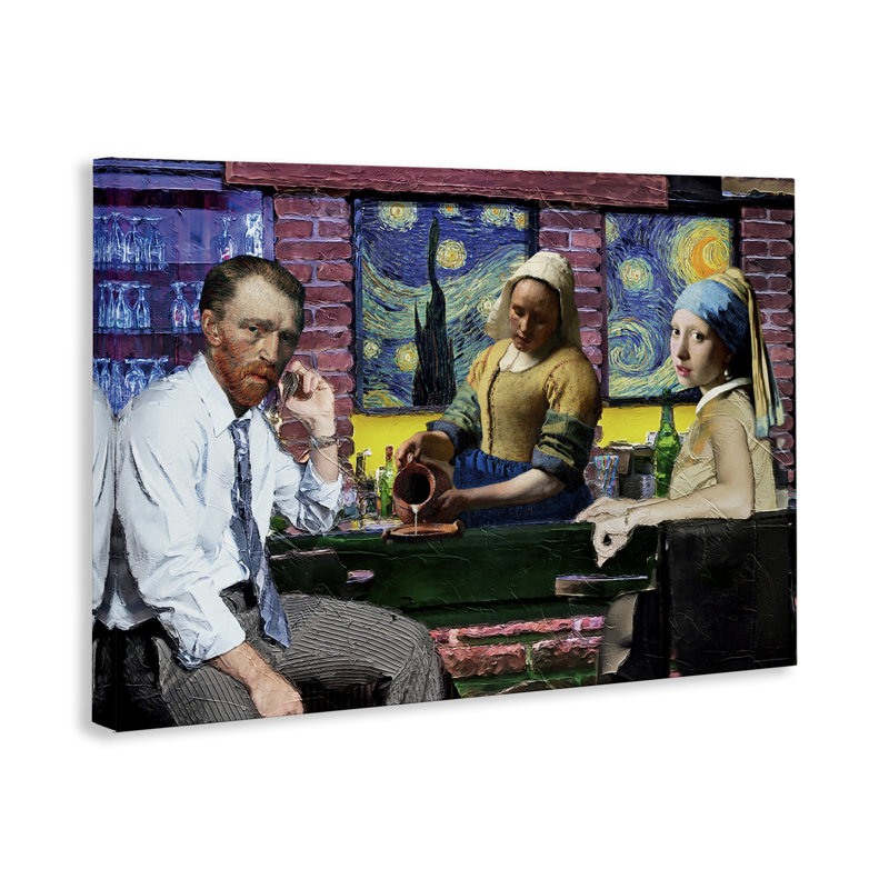 "Classic Paintings Gathered", art mural par Reinders, H 24 po x l 36 po