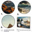 «Soumaya Rocky Beach Sea Stacks On», reproduction sur toile-14839833-14839826