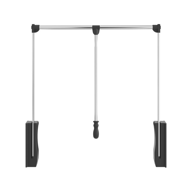 Metal Adjustable Wall Mounted Clothes Rack