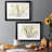 Blissful Elegance I - Matted and Framed Under Acrylic Glass, Set of 2, Large Living Room Wall Art-656205511-656205509