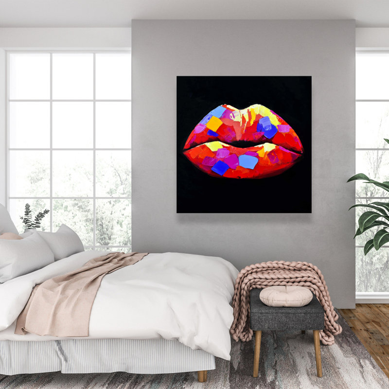 Colorful Lipstick - Miscellaneous Woman Canvas for Home Decor