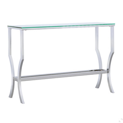 Console chromée