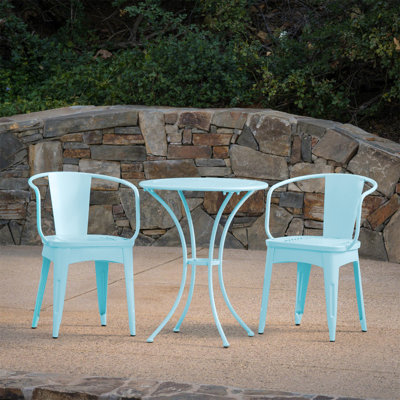 ENSEMBLE DE 3 PIÈCES LOURDES - Bleu clair mat