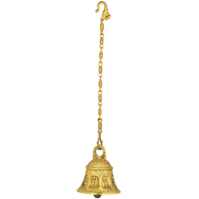 Cloche suspendue du temple Krishna