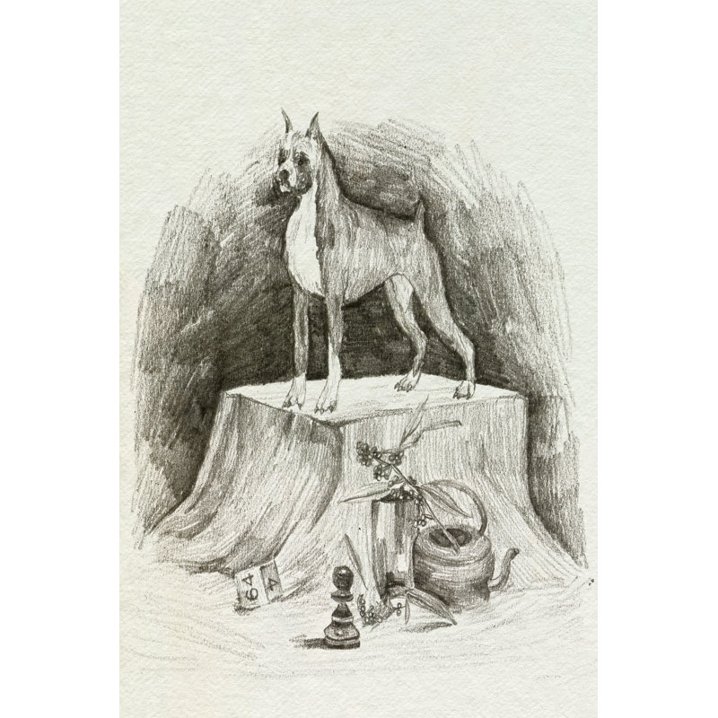 A Gentleman IV by Melissa Wang - Wrapped Canvas Print, 30.48cm H x 20.32cm W x 3.8cm D