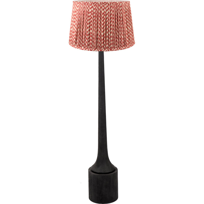 Batasi 156cm Matte Traditional Floor Lamp, Red