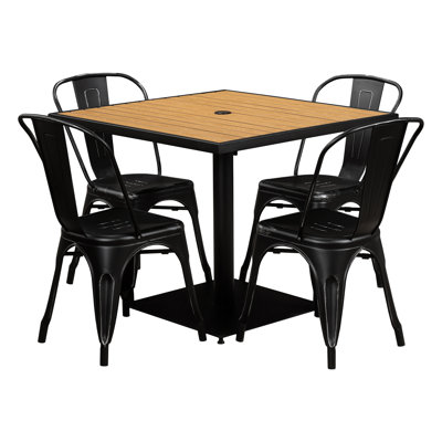 Patio Dining Tables W/Chairs