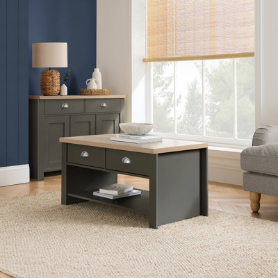 Highgate Sled Coffee Table with Storage