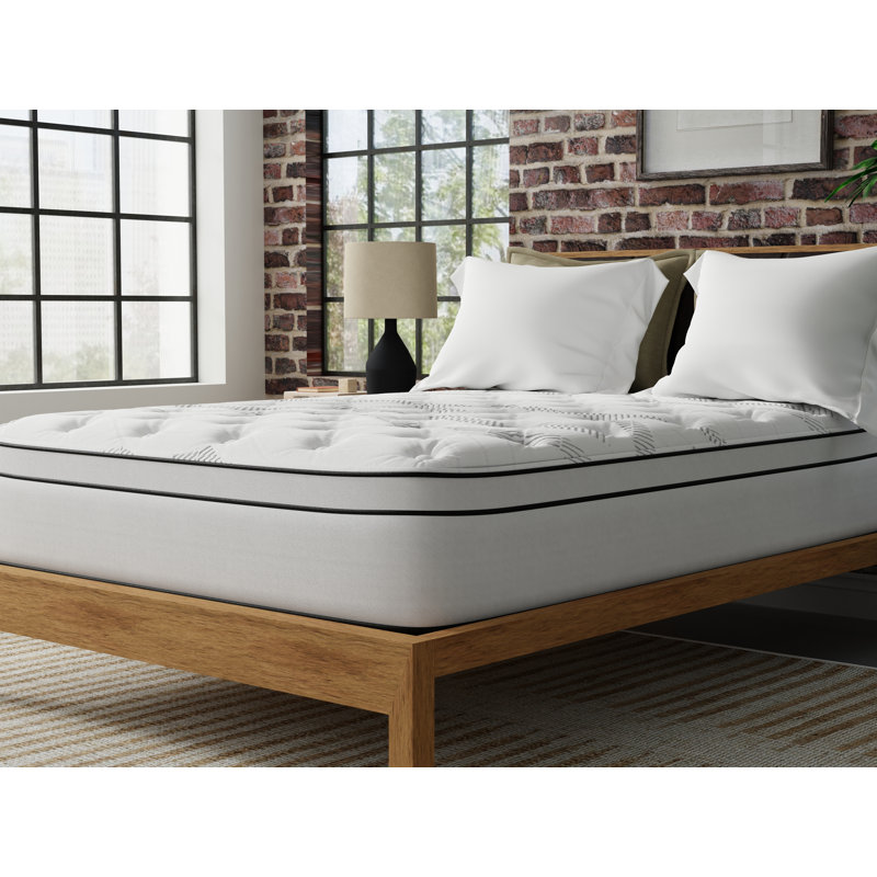 American Bedding SleepCool 14" Hybrid Plush Mattress, King