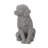Dog Weather Resistant Stone Garden Statue