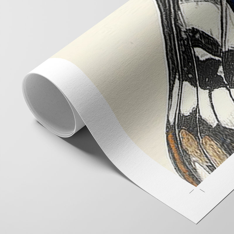 ANIMAUX Series CCCL - Impression sur toile seulement - NON CADRE, H 27 po x l 18 po