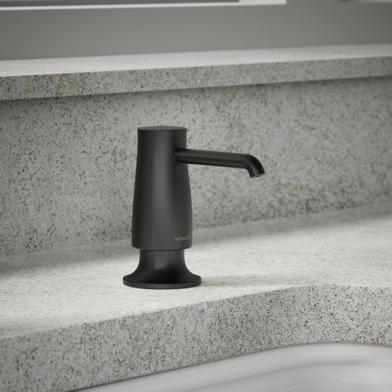 Soap/Lotion Dispenser, Matte Black