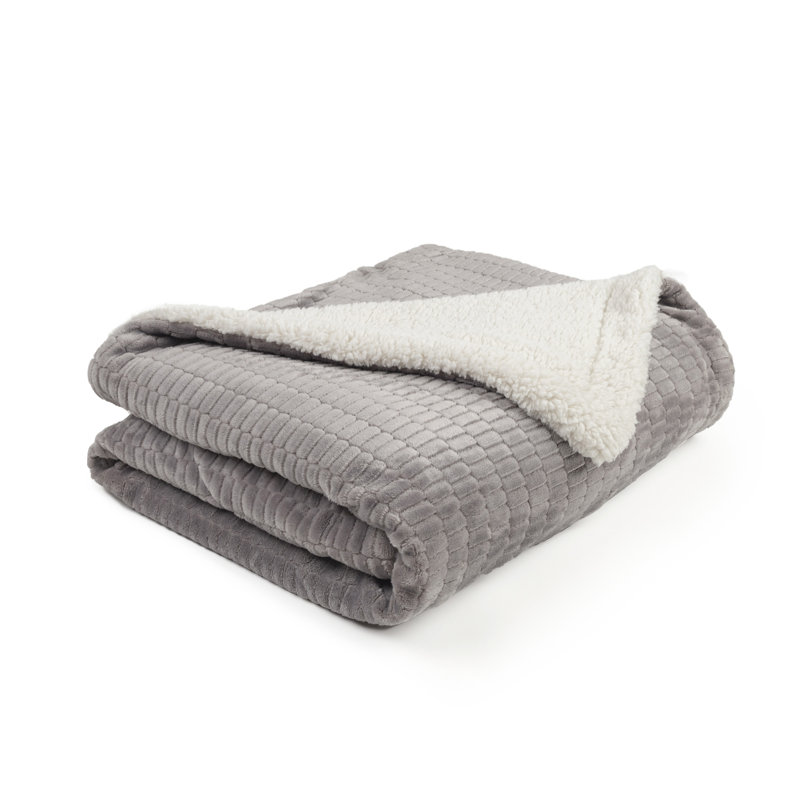 Jeté Zeddle, gris