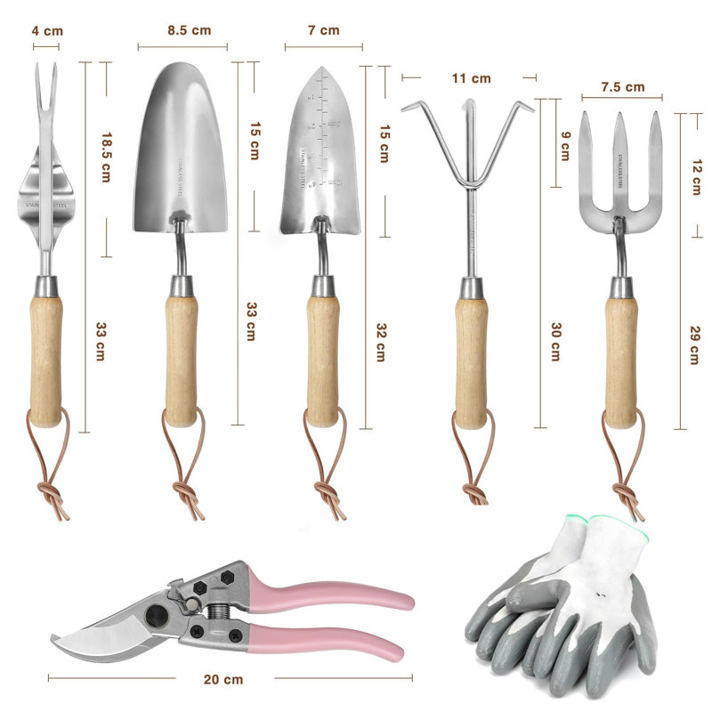 WFX Utility Gardening Tools, Pink