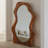 French-Style Minimalist Irregular Frame Floor-To-Ceiling Mirror-118511787