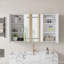 Rectangle Wall Mirror with Cabinet