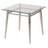 Laticia Glass Top End Table