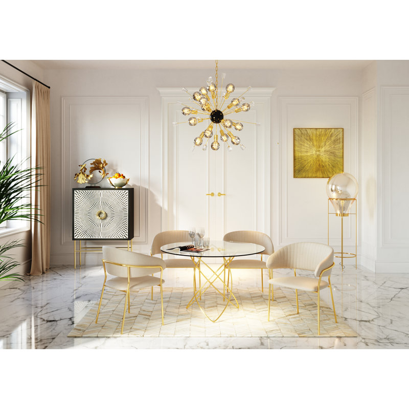 Object Picture Illumino, Gold/Black, 80 cm H x 80 cm D x 4 cm D