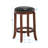 Swivel Upholstered Faux Leather Counter Stool-44347949