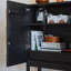 Armoire minimaliste à double porte de style nordique