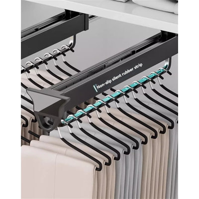 Extendable Trousers Rack With Slide Rail