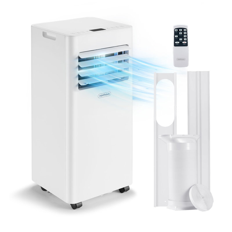 Vonhaus Air Conditioner 5000 Btu With Remote Control, 7000 BTUs