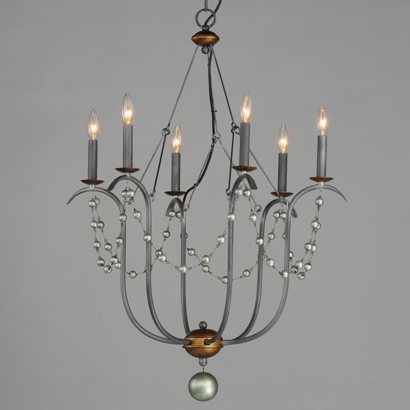 Lustre à 6 lumières Jantjeline