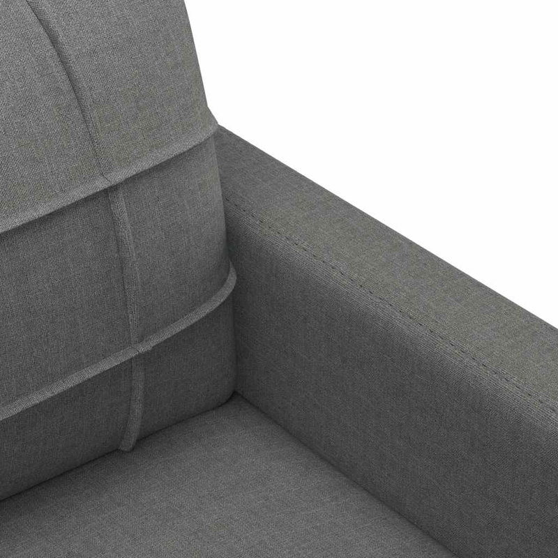 Canapé Adelynna, Polyester 100 % gris foncé, H 31,5 po x l 78 po x P 30,3 po