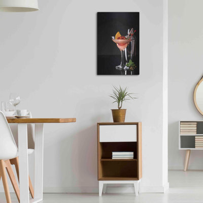 Winston Porter «French Daiquiri» par Epic Portfolio, art mural en métal