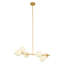 Lio Wrought Iron 6-Light Chandelier-852278405