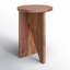 Shayne Solid Wood Abstract End Table-673596163