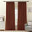 YZ Home Pinch Pleated Linen Curtains 2 Panels Set, Light Filtering Linen Blend Sheer Drapes Memory Trained Pleated Curtain Back Tab with Hooks Rings for Living Room Bedroom-2016677131-2016677133