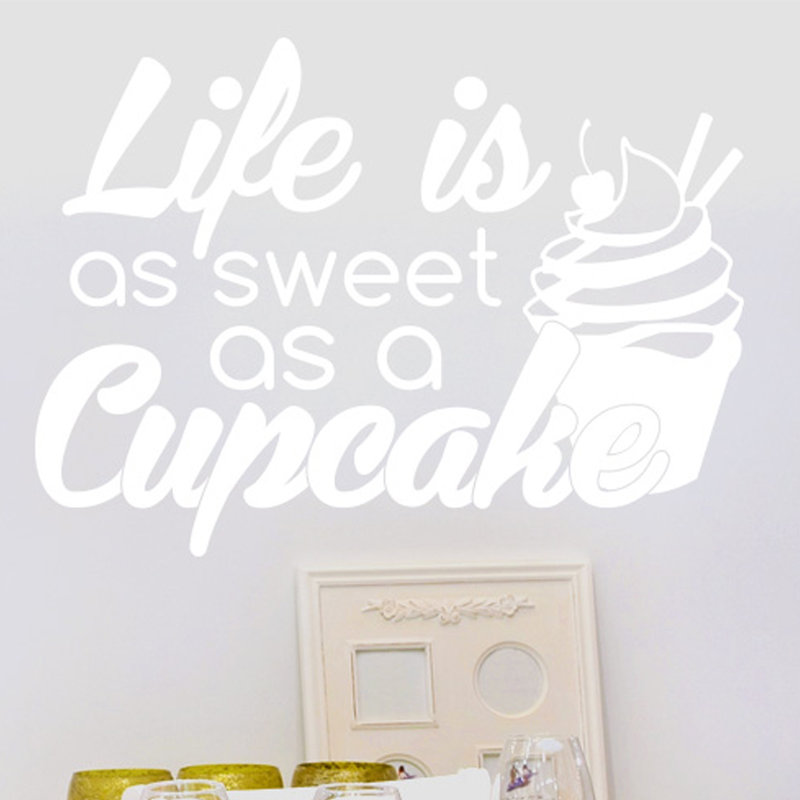 Wall Decal, White, Large