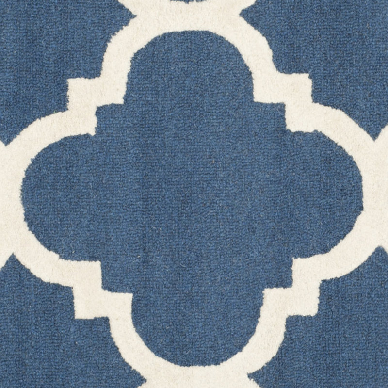 Tapis en laine touffeté à la main Cannen, Carré 10 pi