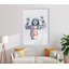 Superbe peinture sur verre trempé Banksy de 27,6 po x 39,4 po | 100% verre trempé, épaisseur: 0,16 pouce | Art mural élégant pour la décoration intérieure | Design contemporain unique, parfait pour les salons et les bureaux-1858672757