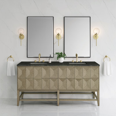 Ensemble de meuble-lavabo double 72 po Emmeline