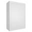 Meuble mural standard HOMEIBRO Cozy Design, en contreplaqué, prêt à assembler, 45,7 cm (L) x 30,5 cm (P) x 106,7 cm (H), couleur gris tourterelle.-925975470-926327722